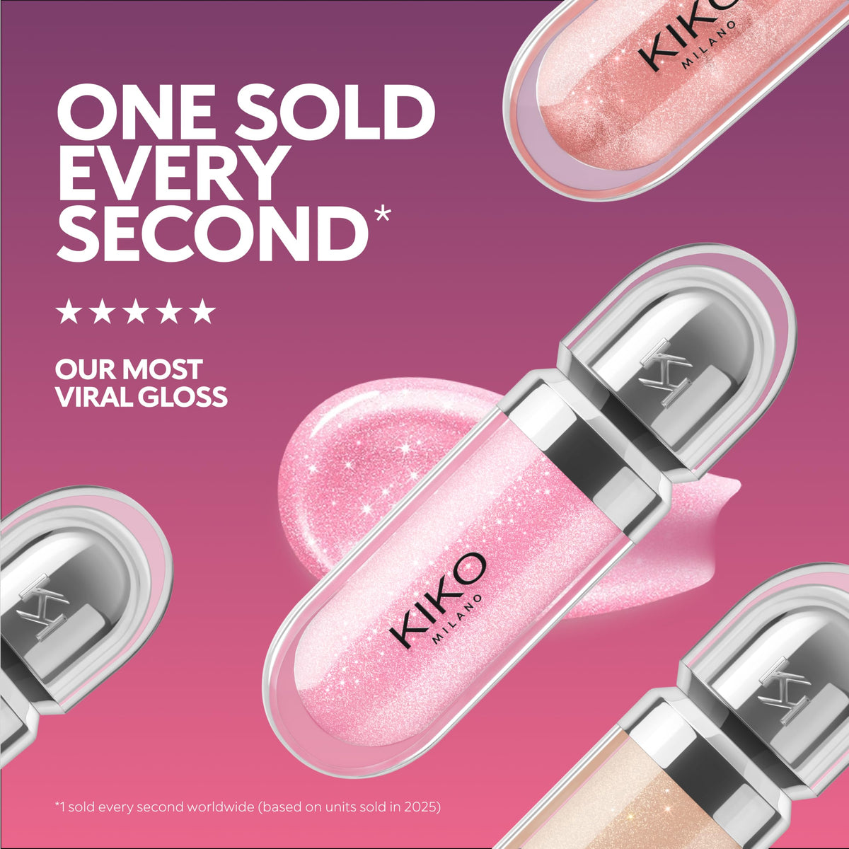 3D Hydra Lip Gloss, Hydrating Lip Gloss, 16 Iridescent Ruby