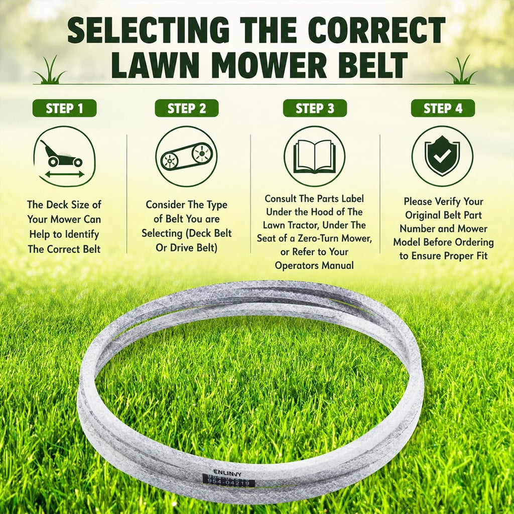 954-04219 Deck Belt 1/2" x 103" Replaces Cub Cadet 46 in Deck Belt