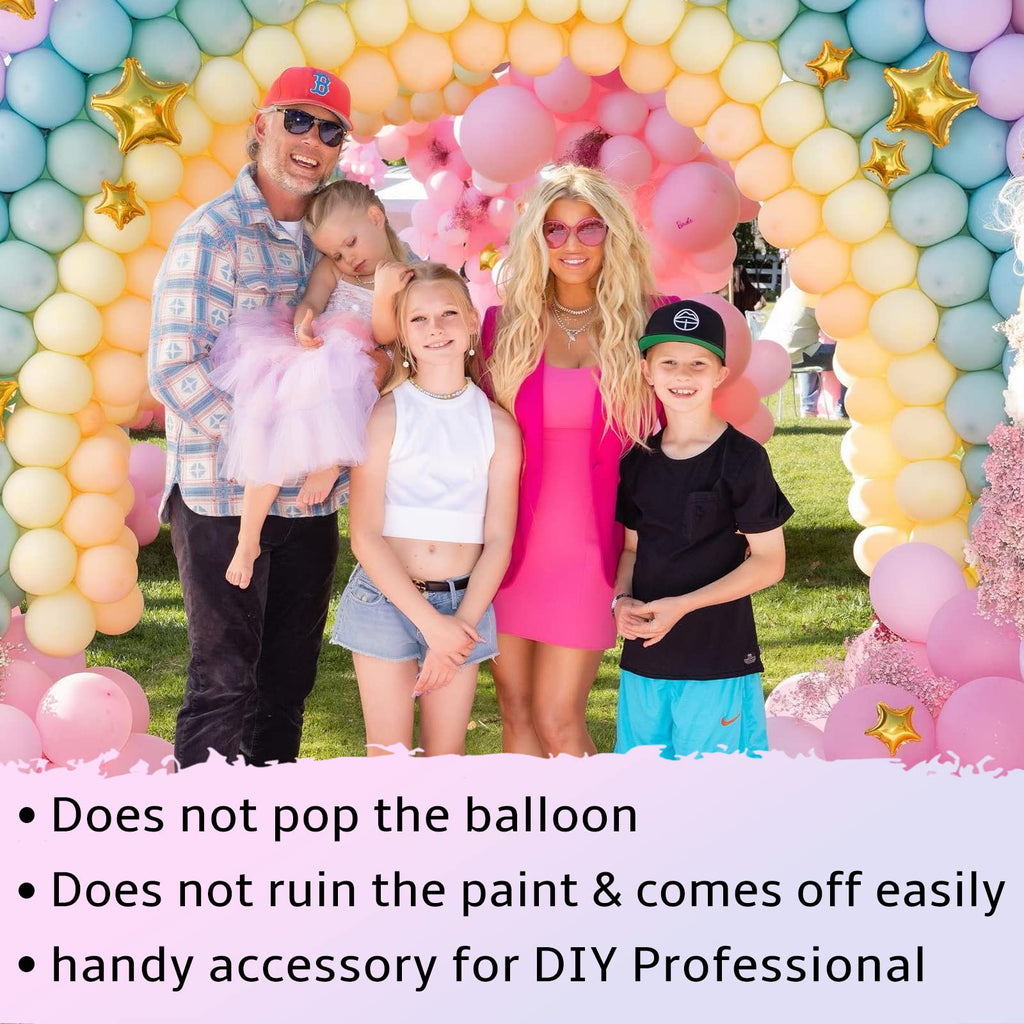4000 Pcs Glue Points for Balloons, Removable, Double-Sided