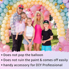 4000 Pcs Glue Points for Balloons, Removable, Double-Sided
