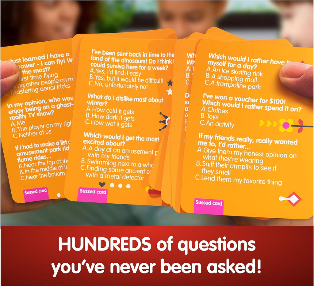 The Wacky ‘What Would You Do’ Social Card Game - Simple Fun for Kids, Teens and Adults - Easy Family Travel Game for