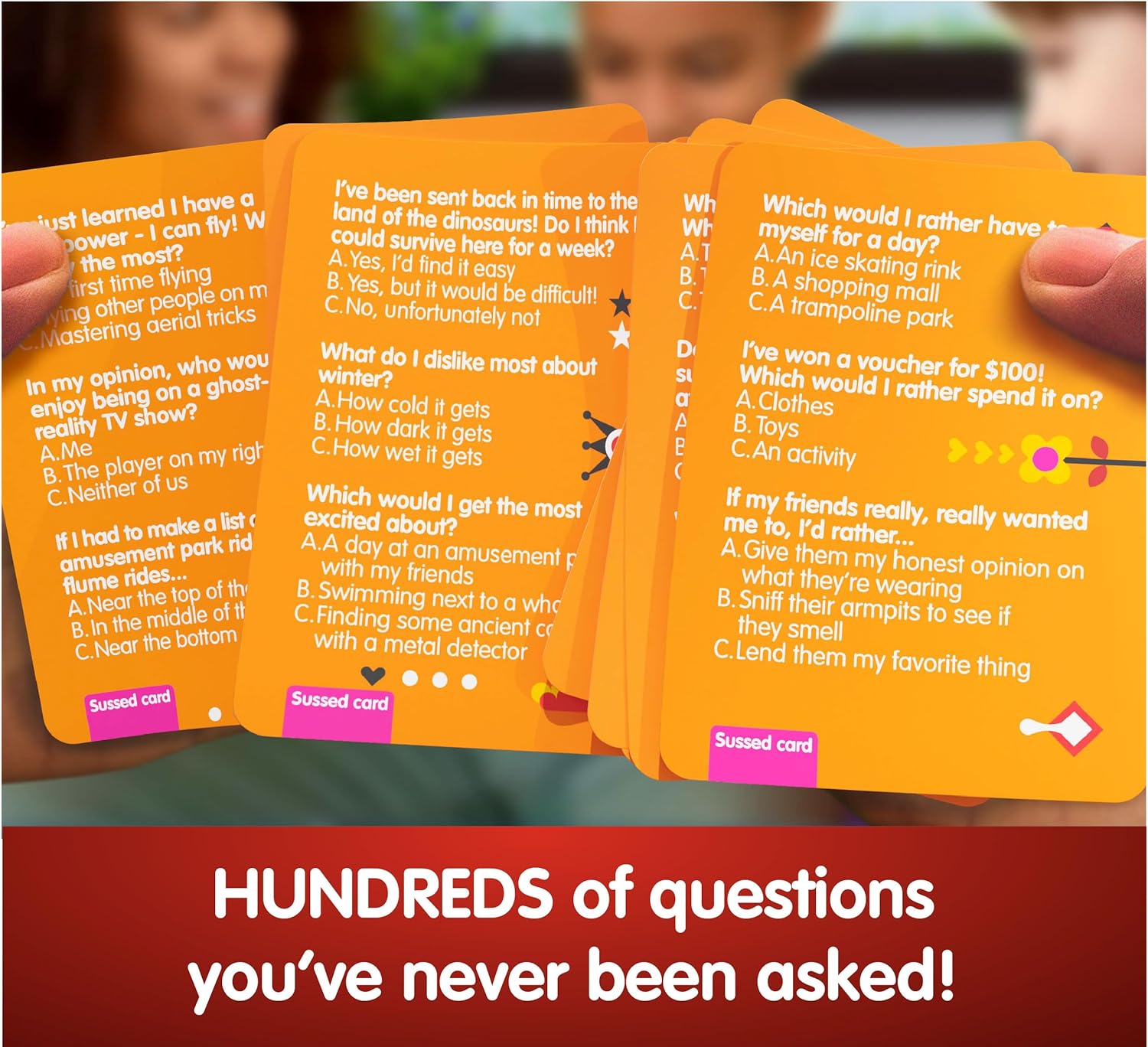 The Wacky ‘What Would You Do’ Social Card Game - Simple Fun for Kids, Teens and Adults - Easy Family Travel Game for