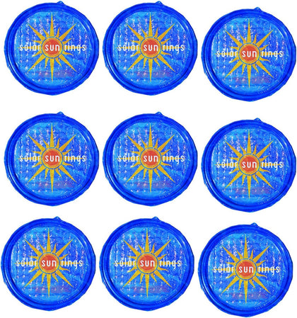 60-Inch UV Resistant Solar Pool Heater with Water Anchors │ Sunburst │ Above Ground & Inground Pools │ 1-Pack