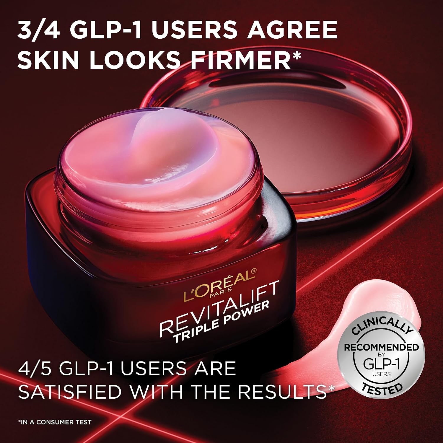 Revitalift Triple Power Anti-Aging Face Moisturizer, Pro Retinol, Hyaluronic Acid & Vitamin C to Reduce Wrinkles