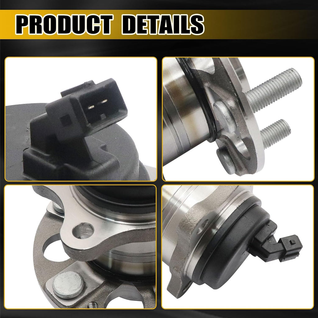 GXARTS Rear Wheel Hub Bearing 52730F0000 Compatible with Kia Forte 2019 2020 2121 2022 2023 Compatible with Hyundai Elantra GT 2017-2020 Compatible with Hyundai Ioniq 2017-2020