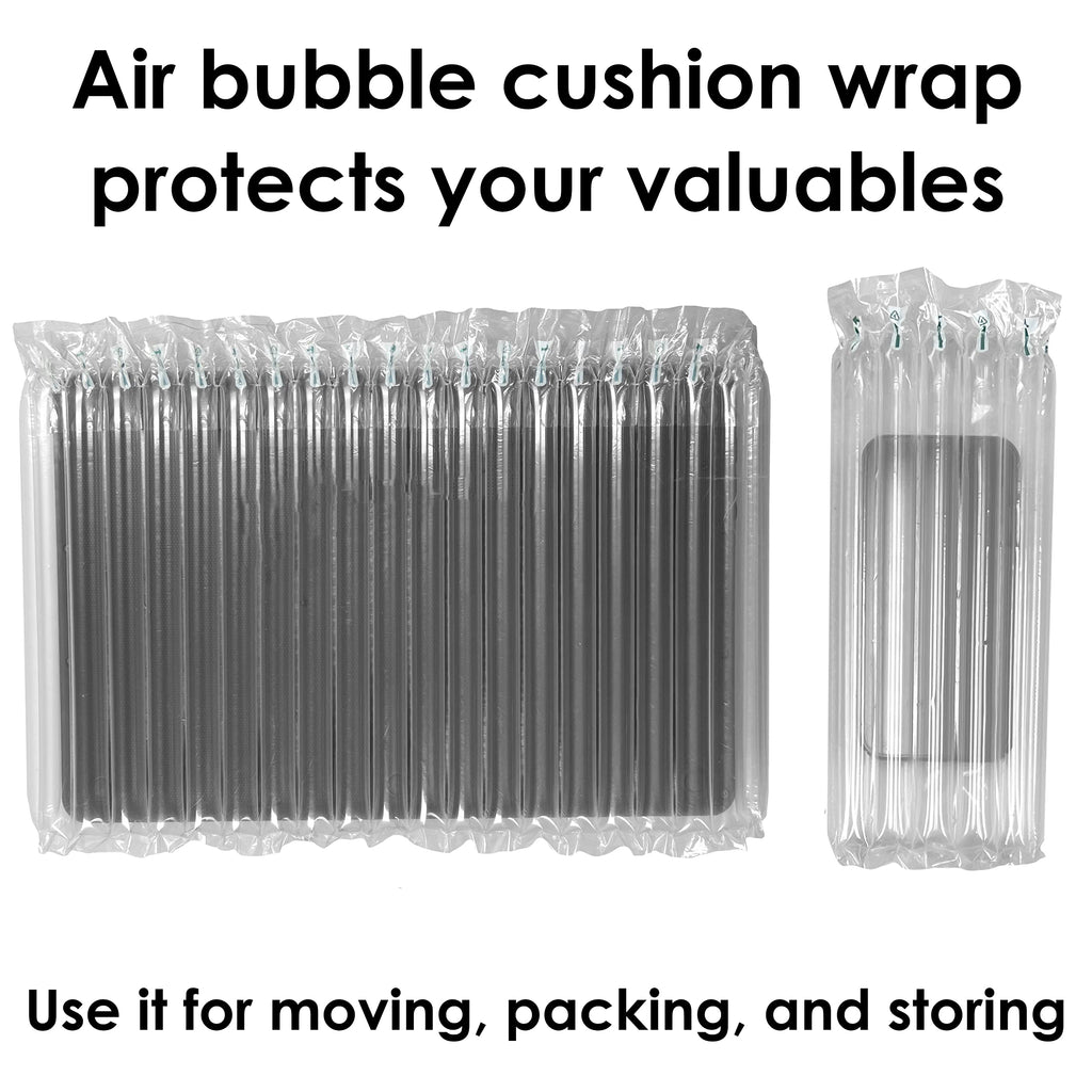 Inflatable Bubble Cushioning Wrap, 10 Inch x 144 Feet