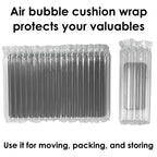 Inflatable Bubble Cushioning Wrap, 10 Inch x 144 Feet