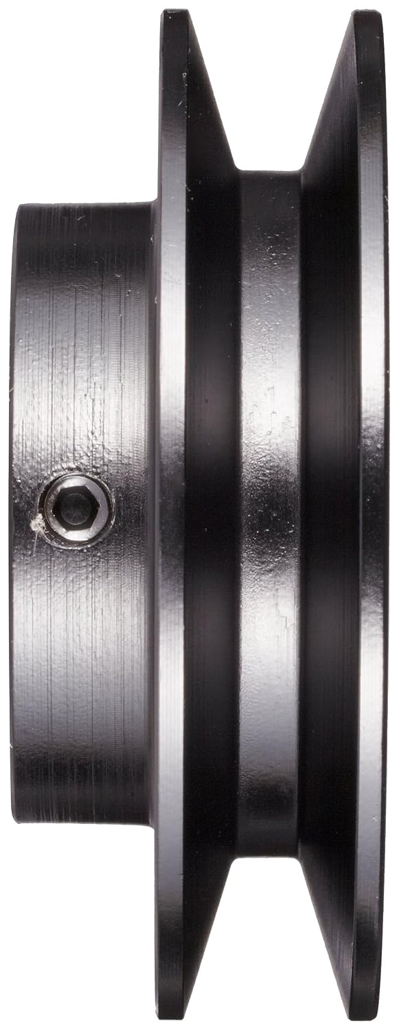 Martin AK30 1/2 FHP Sheave BS, 3L/4L Belt Section, 1 Groove, 1/2" Bore, Class 30 Gray Cast Iron, 3.05" OD, 8134 max RPM, 2.46" Pitch Diameter/2.8 Datum