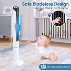Tower Fan 48 Inch, 80° Oscillating Fan with Remote Control