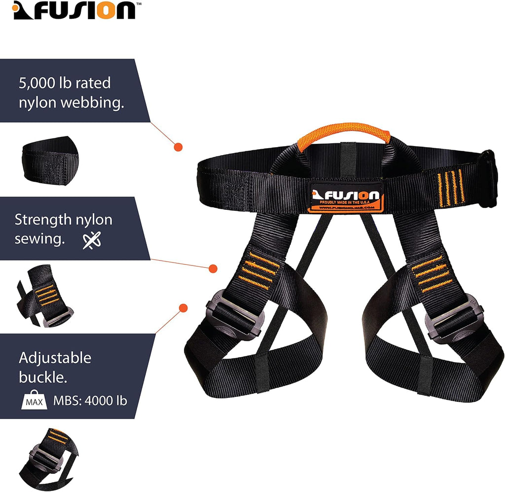 Climb Centaur Adjustable Half Body Climbing Harness