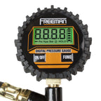 Freeman Digital Tire Inflator with LCD Pressure Gauge | FATDTI