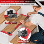 Portable Stair Tread Template Tool, Simple Assembly Stair Measuring Tool