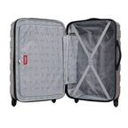 4 Piece Miami Luggage and Packing Cubes Set, Desert Taupe