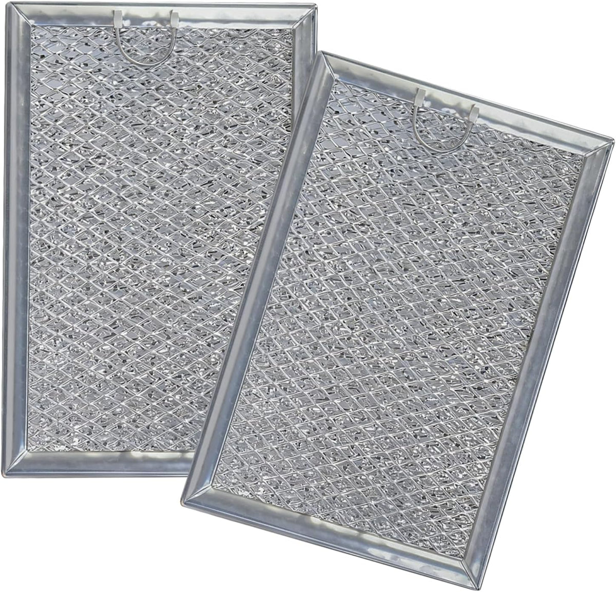 2-Pack Microwave Grease Filter Compatible with GE JVM3160RF1SS,JVM3160RF2SS, JVM3160RF3SS,JVM3160RF4SS, JVM3160RF5SS,JVM3160RF6SS