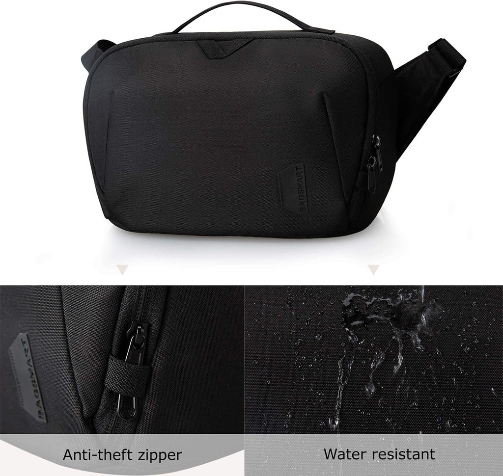 Canvas Camera Bag, Water-resistant Anti-Theft Women Men, Black | SLR DSLR Camera Case, Vintage Padded Camera Shoulder