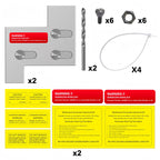 QYZZRS Generator Interlock Kit Compatible with General Electric GE