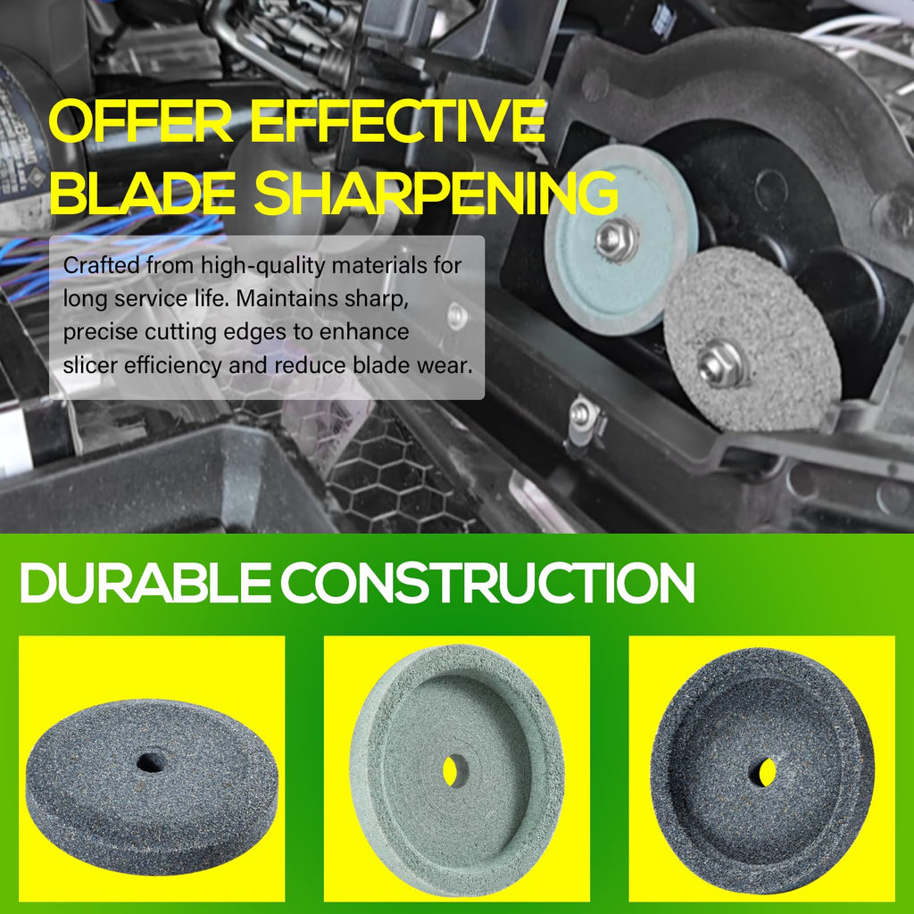 Grinder Sharpening & Honing Stone Set For Bizerba Slicer All Models