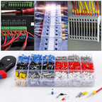 XHF 2100 PCS AWG 22/0.4mm²- AWG 10/6.0mm² Wire Ferrules Kit