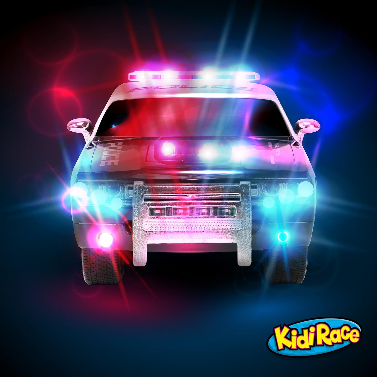 Rechargeable Police Car Remote Control Toy for Kids, Hobby Rc Cars Toys, Lights & Siren, Birthday Gift Ideas for Boy