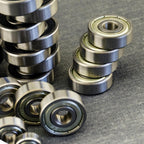 uxcell 6200ZZ Deep Groove Ball Bearings 10mm ID 30mm OD 9mm Thick Chrome Steel Double Shielded 2pcs