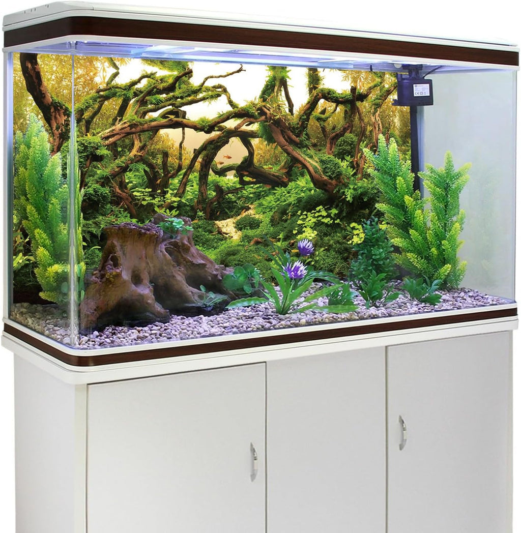 48x24 in Branches Aquarium Backdrop Aquatic Plant Fish Tank Background