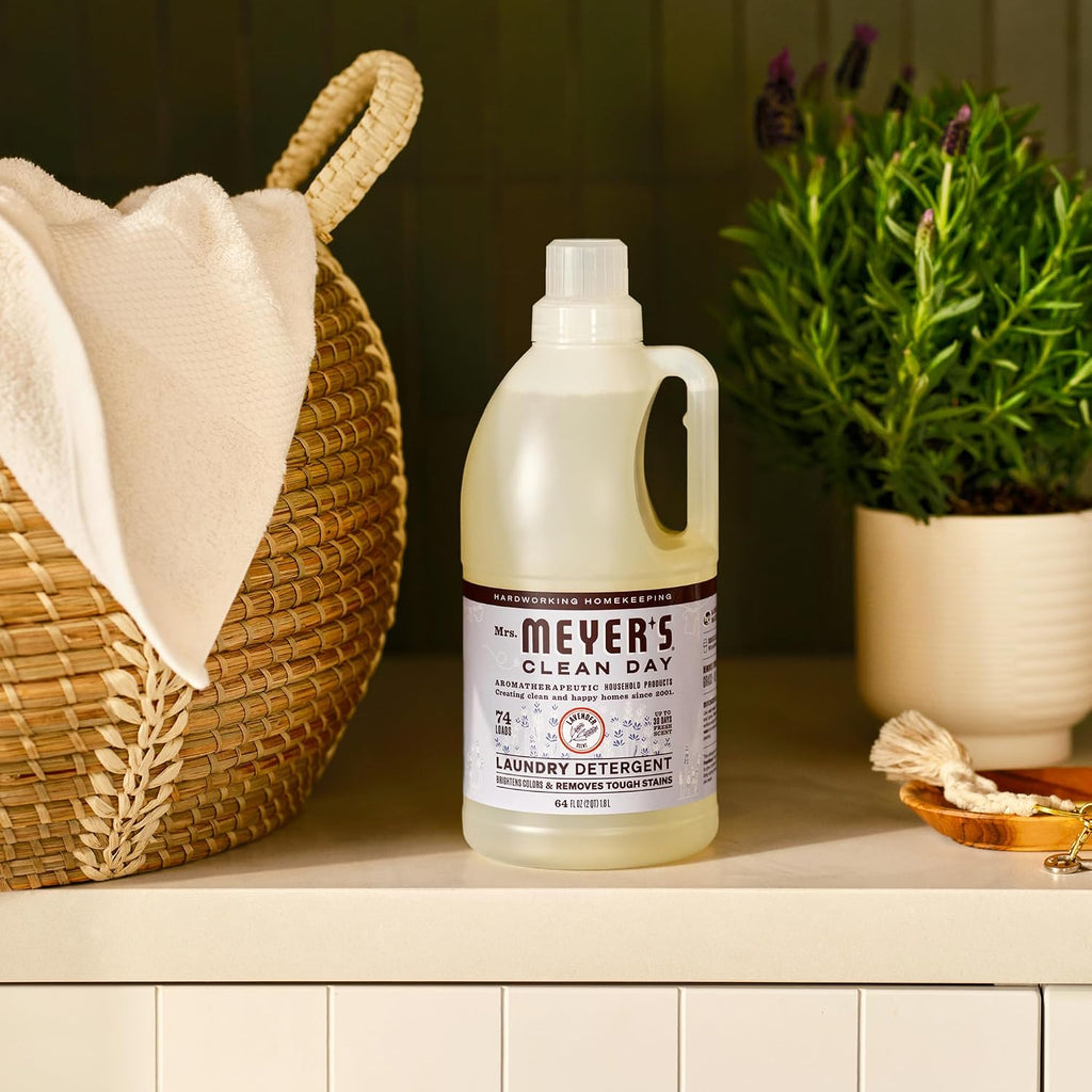 CLEAN DAY Laundry Detergent, Lavender, 64 fl oz