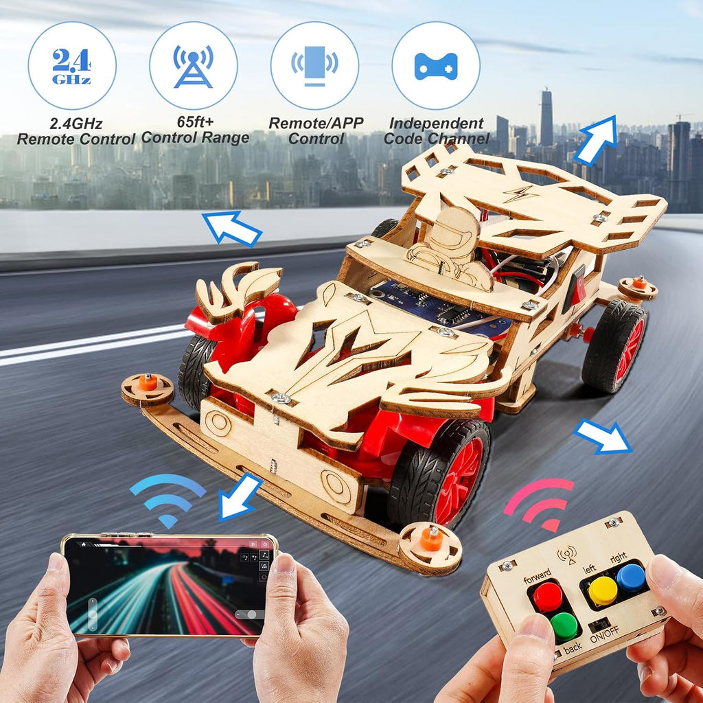STEM Kits for Kids Age 8-10, STEM Toys for Ages 8-13 Model Car Building Kit