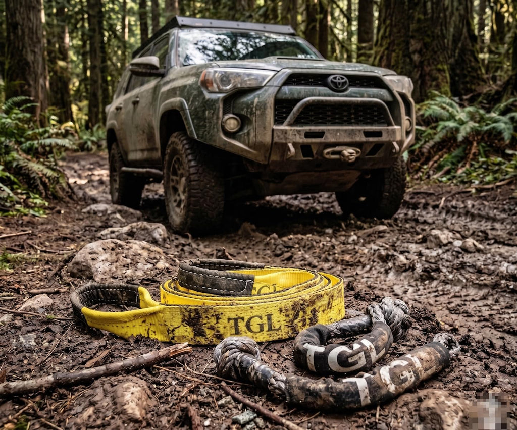 Tow Bridle, Recovery Bridle, Soft Shackles for Recovery, Tree Saver Kit
