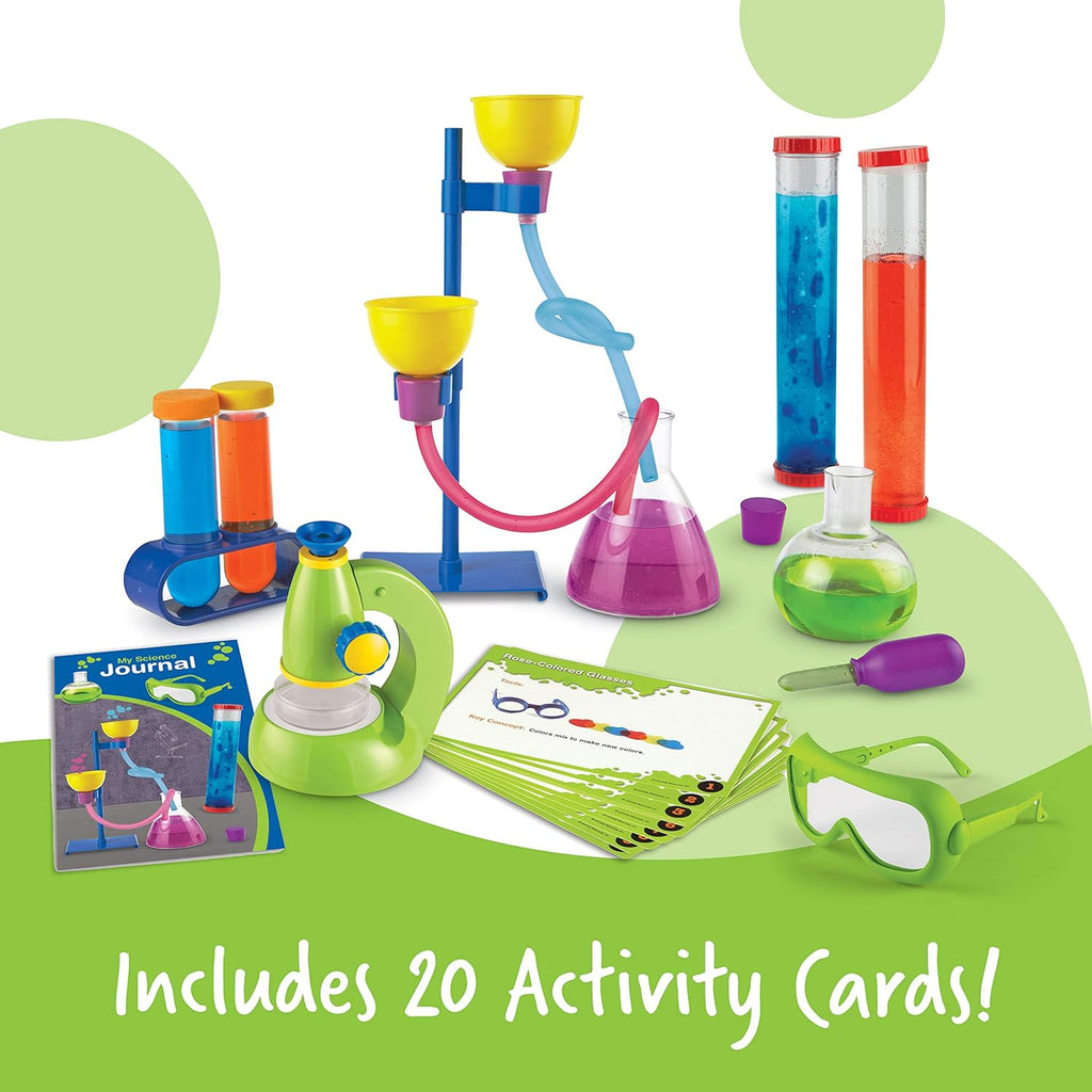 Primary Science Deluxe Lab Set - 45 Pieces, Ages 3+, Preschool Science Kit Toys, STEM Toys, Experiments for Kids