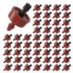 1 GPH Pressure Compensating Drippers for Irrigation System,50 Pack