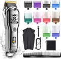 Hair Cutting Kit Pro Hair Clippers for Men Professional Barber Clippers IPX7 Waterproof Cordless Beard / Hair Trimmer