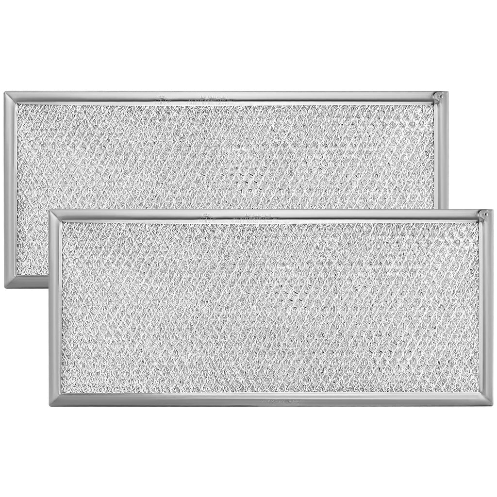 Fits for Whirlpool W10208631A Microwave Grease Filter (2 Pack)