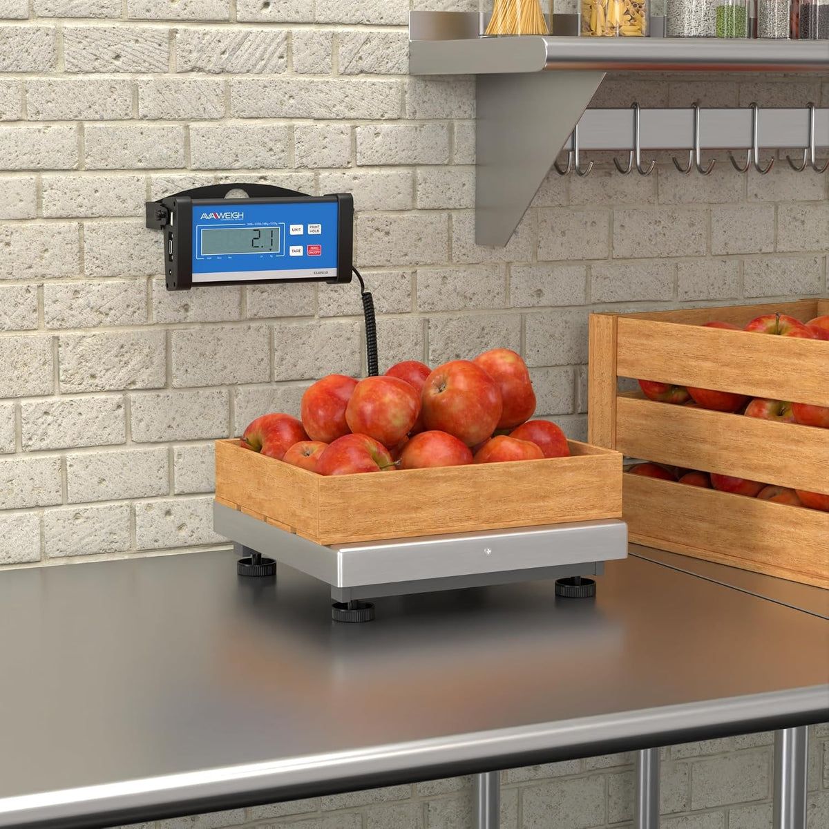 RS150 150 lb. Digital Receiving Scale with Remote Display