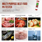 Digital pH Meter for Food Fermentation with pH Calibration Solution