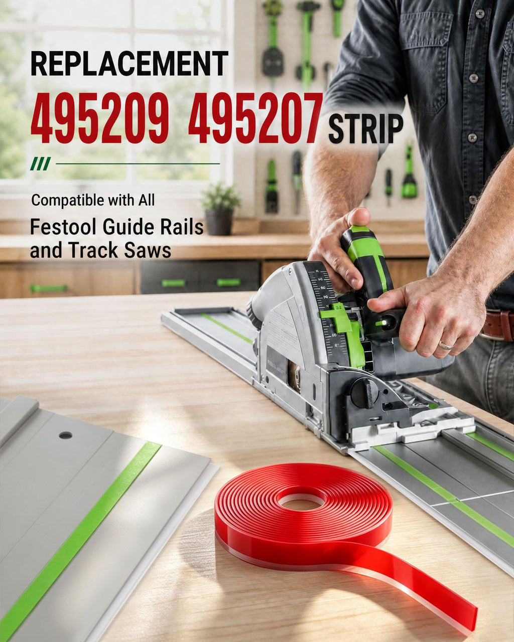 495209 Guard Tape for festool Splinter Guard Replacement Strip FS-SP 5000