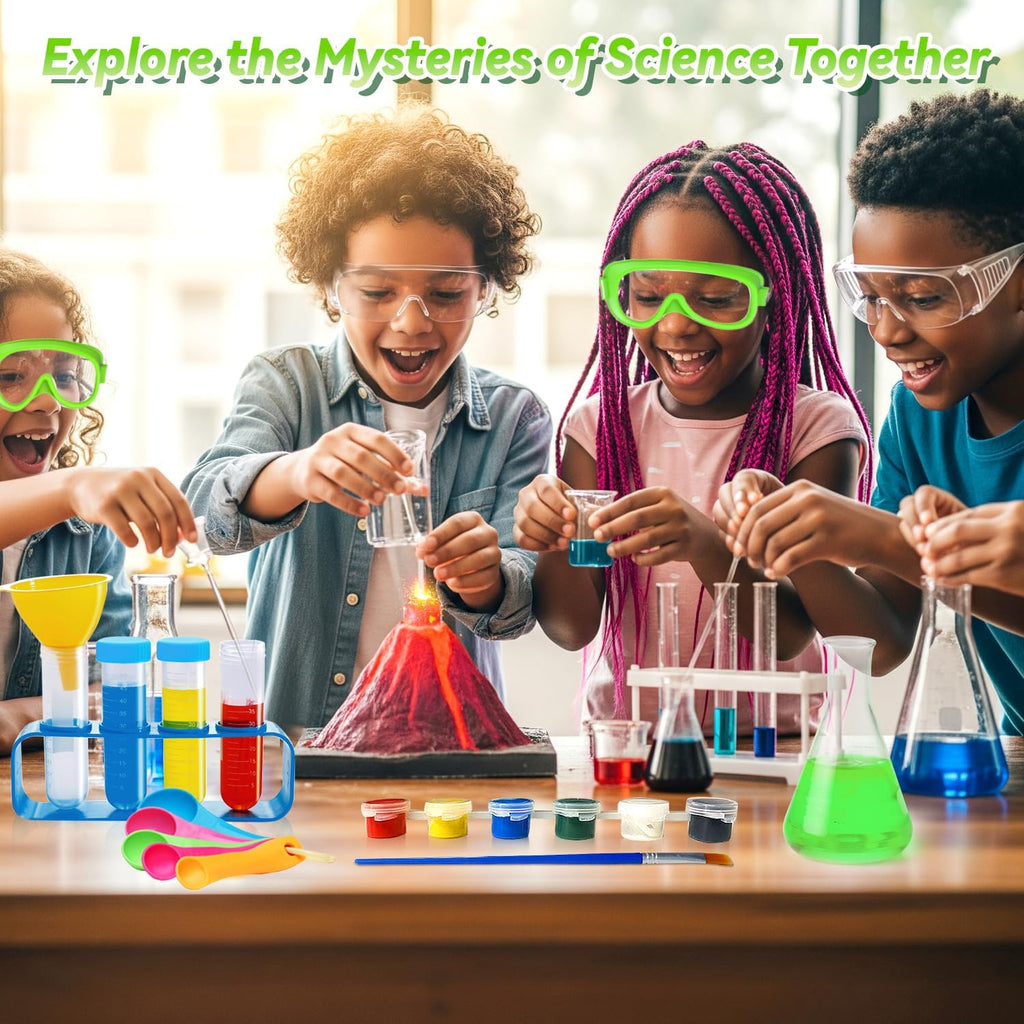 250+ Experiments Science Kits for Kids, STEM Activities Educational Science | Science Experiments Gifts, With