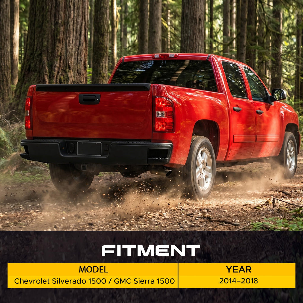 VRC Rear Bumper For 2014-2018 Chevy Silverado 1500 & GMC Sierra 1500