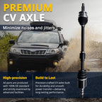 AUTOCLUB Front Left or Right CV Axle Compatible with 2010-14 Subaru Outback