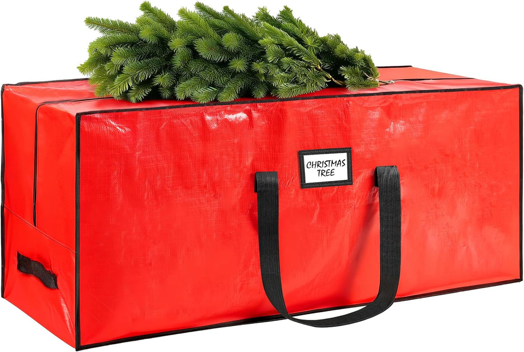 7.5 ft Christmas Tree Storage Bag, Fits Large Artificial Holiday Xmas Tree | Waterproof Material, with Durable