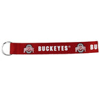 NCAA Ohio State Buckeyes Lanyard Key Chain, Wristlet