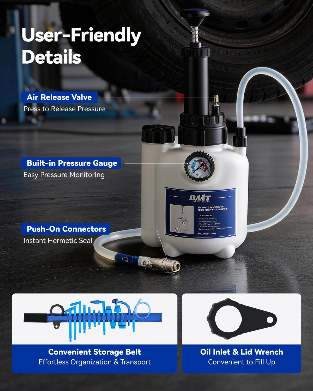 Orion Motor Tech 3L Transmission Fluid Pump Kit