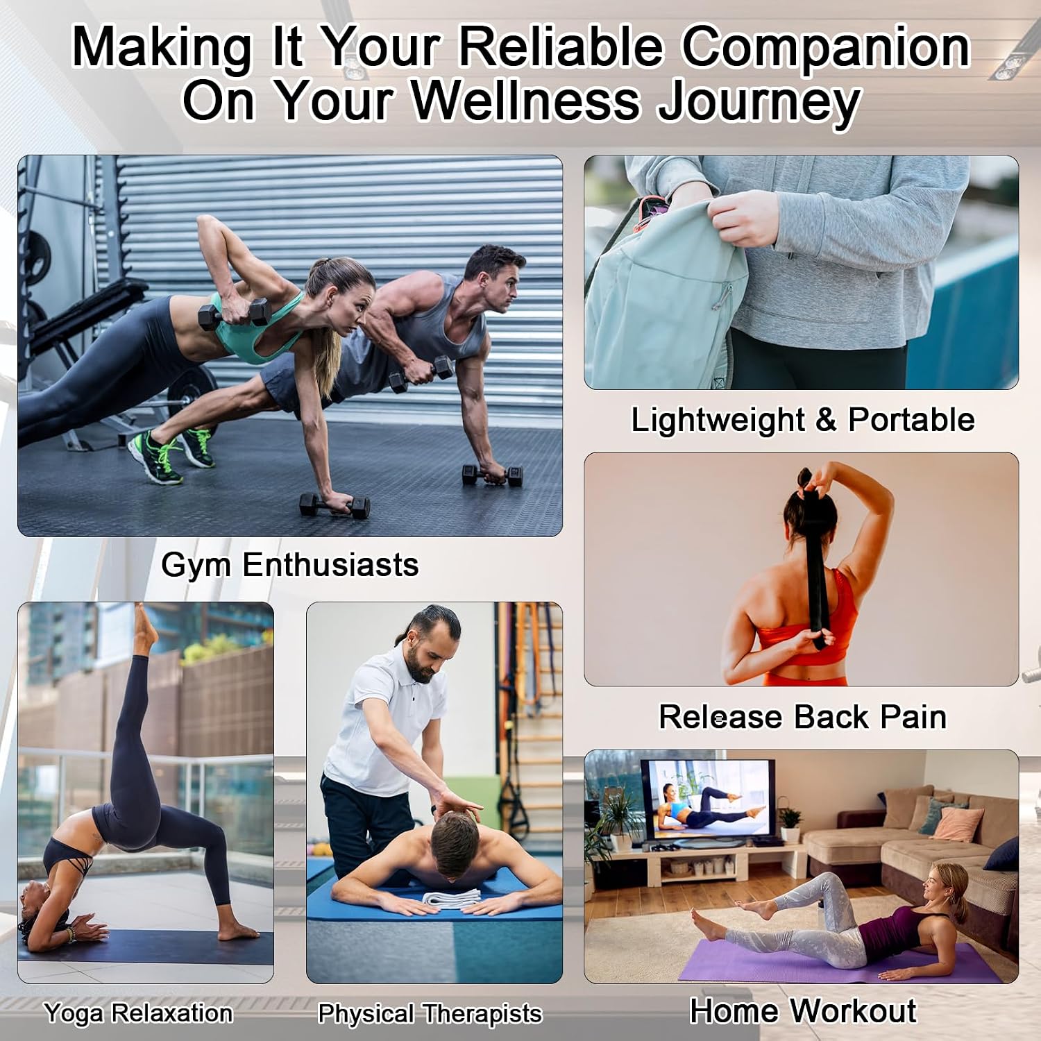 Premium Muscle Roller the Ultimate Massage Roller Stick 17 Inches Recommended By Physical Therapists Promotes