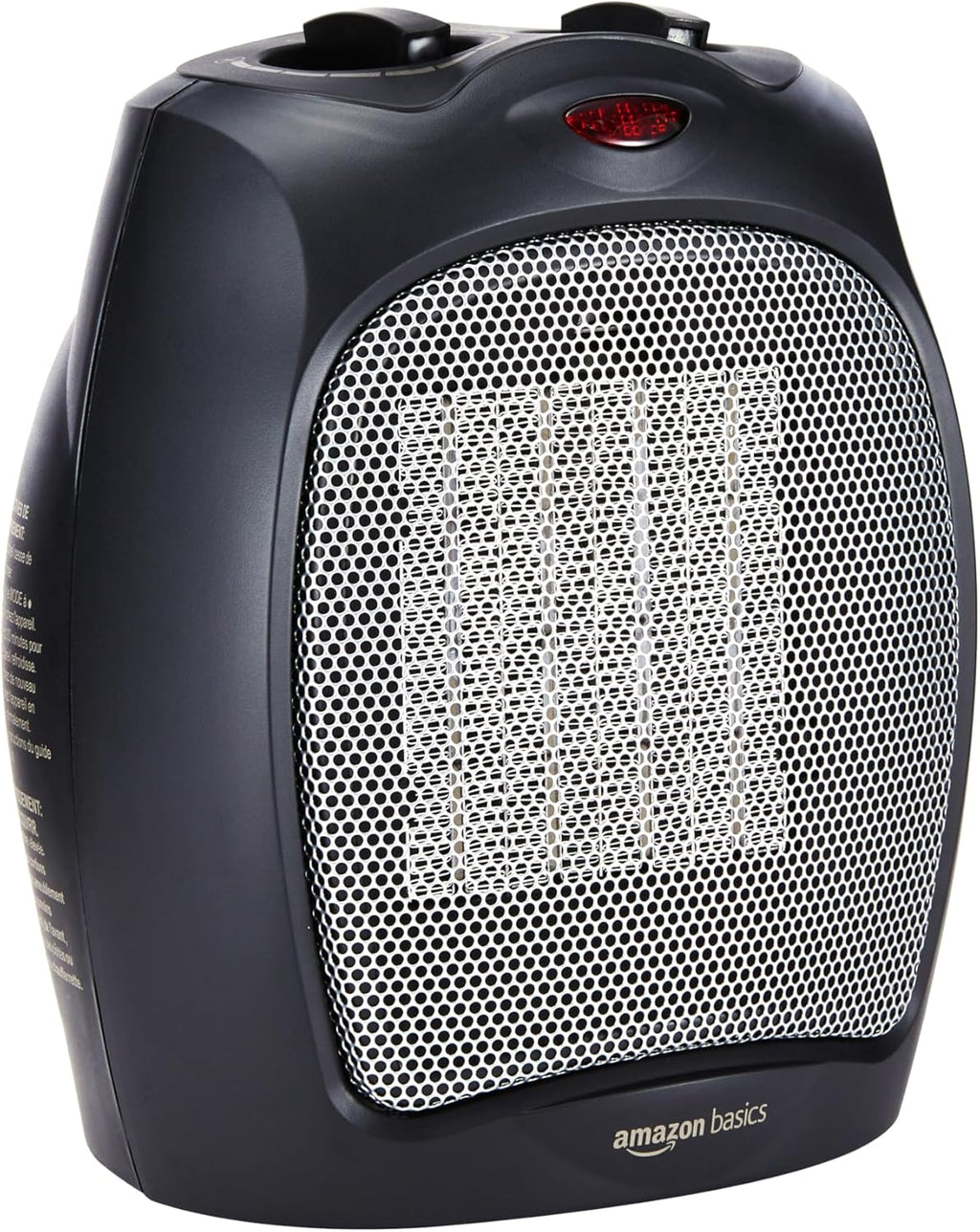 Ceramic Space Heater, Portable Indoor Heating Solution, With Overheat and Tip-Over Protection, Thermostat