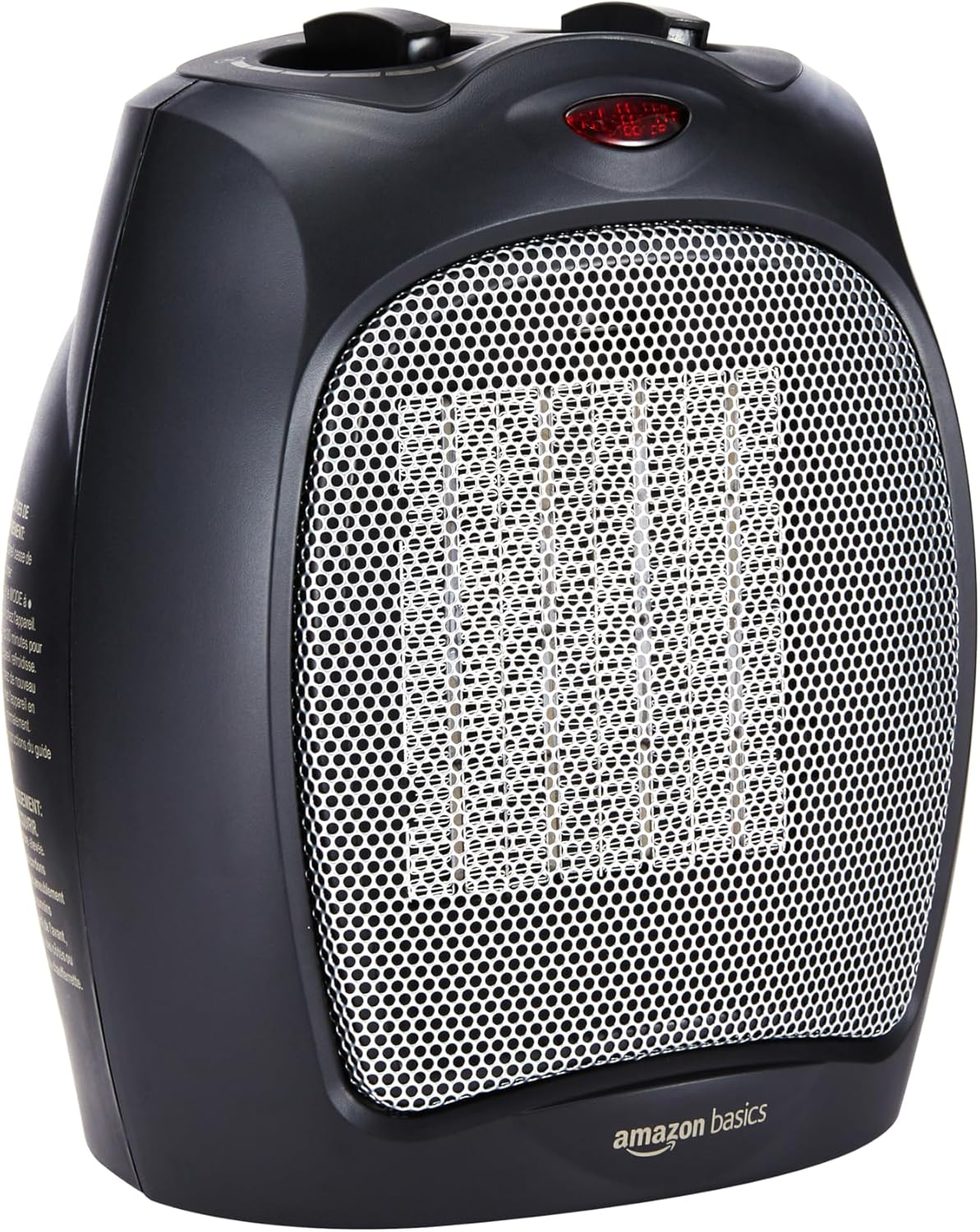 Ceramic Space Heater, Portable Indoor Heating Solution, With Overheat and Tip-Over Protection, Thermostat