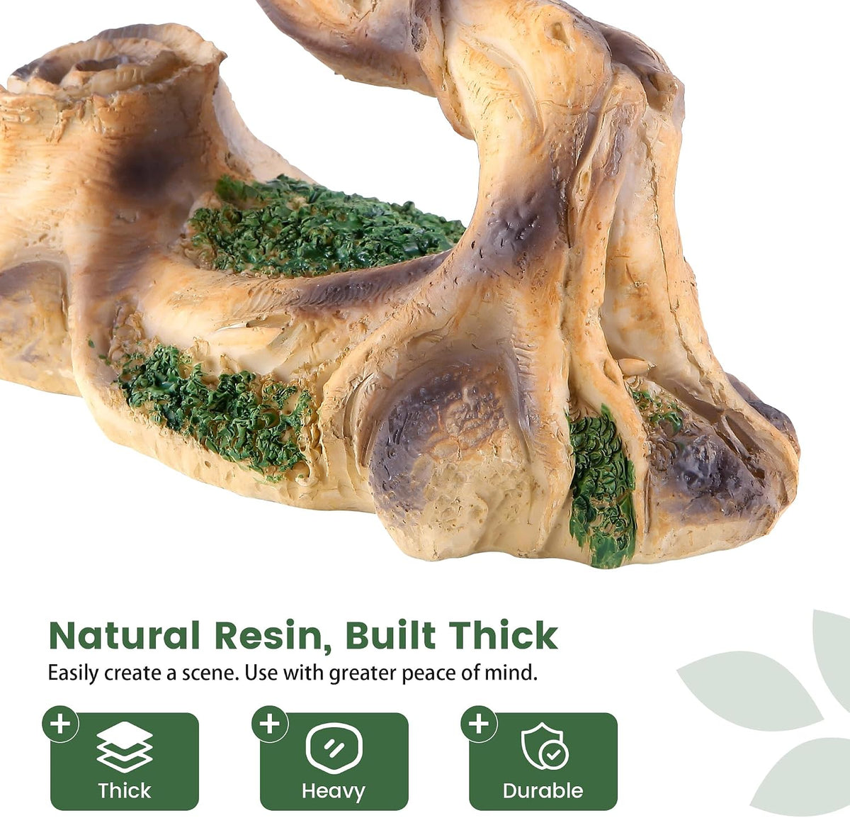Reptile Hide Resin, Tree Stump Bent