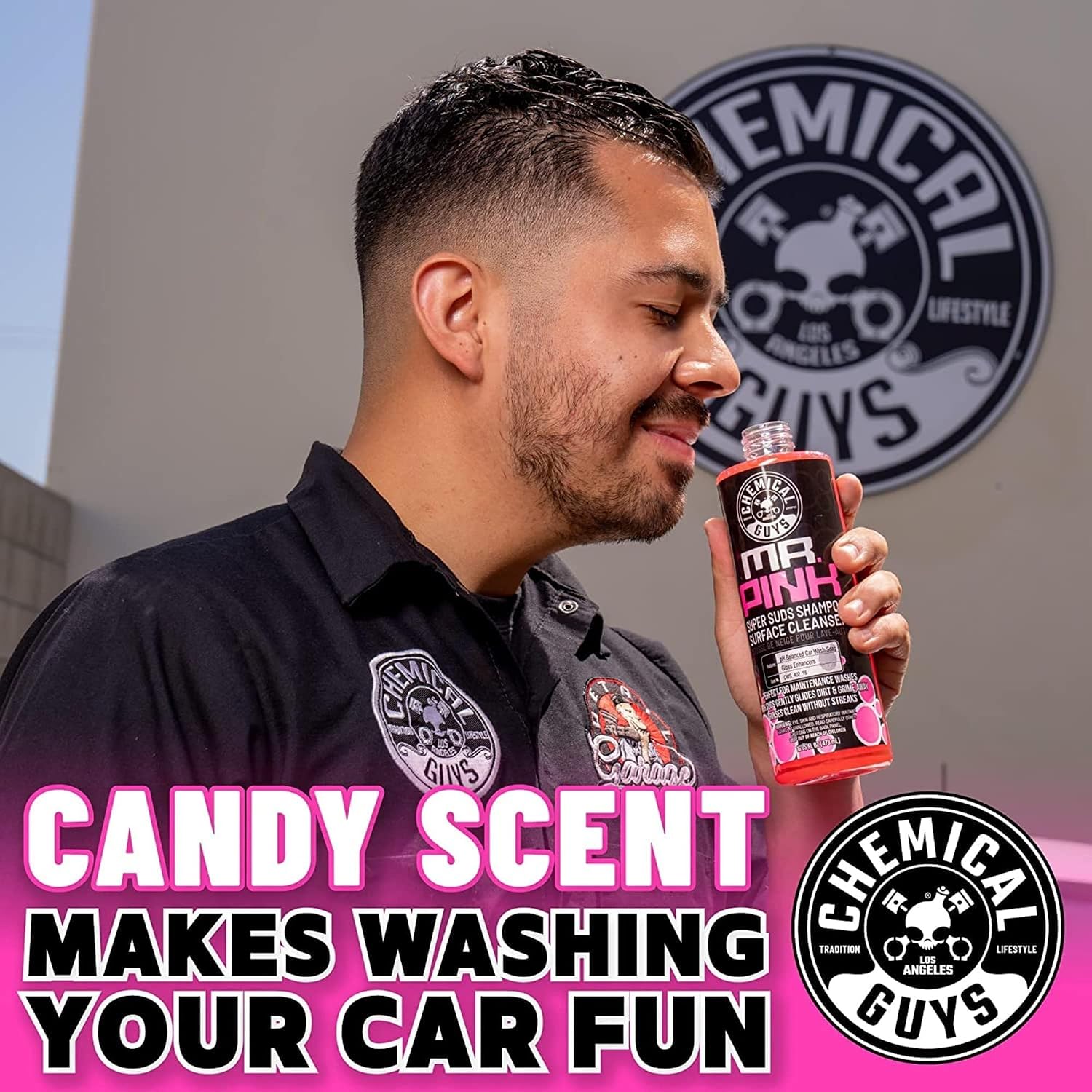 Mr. Pink Car Wash Soap - 16 oz Super Suds Foaming Car Wash Soap for Cannon, Blaster, or Bucket Washing - pH Balanced