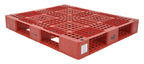 PLP2-4840-RED High Density Polyethylene Pallet, Red