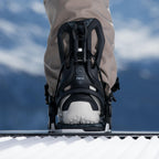 Flow Fenix Men's Quick-Entry Snowboard Bindings, Black, Large