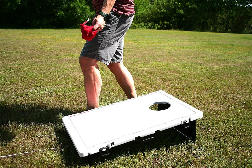 Thin Blue Line Bean Bag Toss Portable Cornhole Game