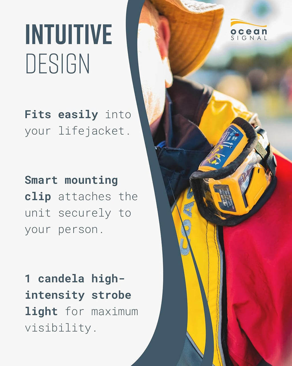rescueME PLB1 - Compact Satellite SOS Personal Locator Beacon | Global SOS Beacon with GPS Satellite SOS, Alerts